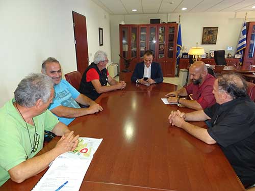 Συνάντηση με εκπροσώπους των παραγωγών πωλητών λαϊκών αγορών με τον Περιφερειάρχη Δυτικής Μακεδονίας