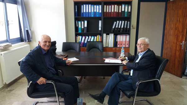 Υπογραφή σύμβασης έργου εσωτερικής οδοποιίας Πενταλόφου