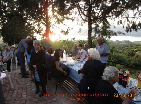 Πανηγύρισε το ιστορικό Εξωκλήσι: ‘’Αη-Γιάννης Παλαιογρατσάνου’’,  στη μνήμη του Γενεθλίου Ιωάννη του Προδρόμου