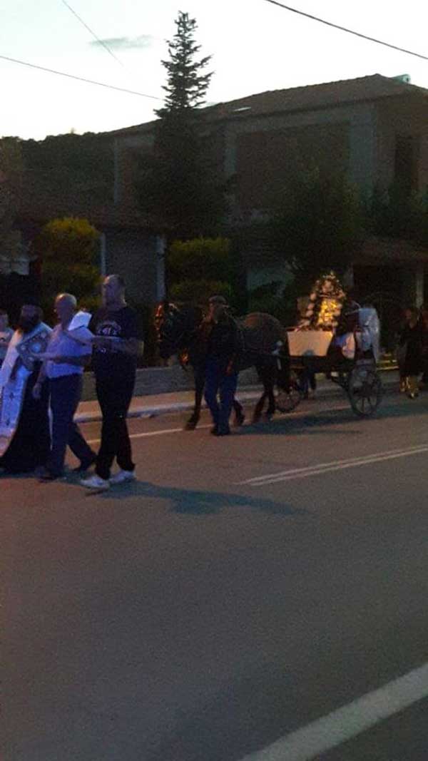 Με λατρευτικές εκδηλώσεις γιορτάστηκε η τιμή της Αγίας Ειρήνης Χρυσοβαλάντω στο Βαθύλακκο