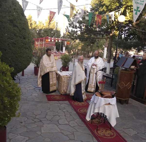 Μέγας Πανηγυρικός Εσπερινός τελέστηκε στον Ι.Ν. του Προφήτη Ηλία 