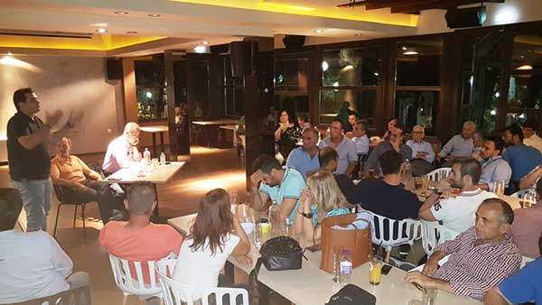 Συγκέντρωση του κεντρικού ψηφοδελτίου της “Ενότητας”