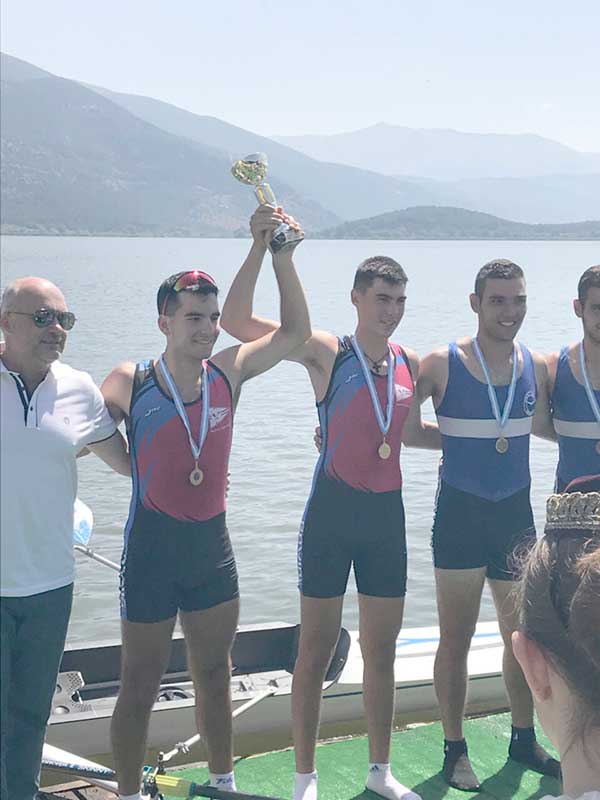 Από τη λίμνη του Αλιάκμονα-Πολυφύτου και τον Ν.Ο.Κ. στη λίμνη των Ιωαννίνων με την κατάκτηση της α’ και της γ’ θέσης στο ‘’84ο πανελλήνιο πρωτάθλημα κωπηλασίας’’