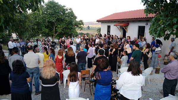 Ξηρολιμνη: Πρώτος πανηγυρικός Εσπερινός στο νέο ξωκλήσι Αγίου Παϊσίου