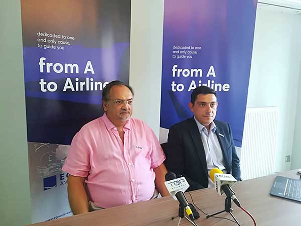7, 5 εκ επενδύει η Egnatia Aviation για εγκαταστάσεις στο αεροδρόμιο Φίλιππος της Κοζάνης-Στέλιος Ρόκκος και γνωριμία με τα αεροπλάνα της σχολής
