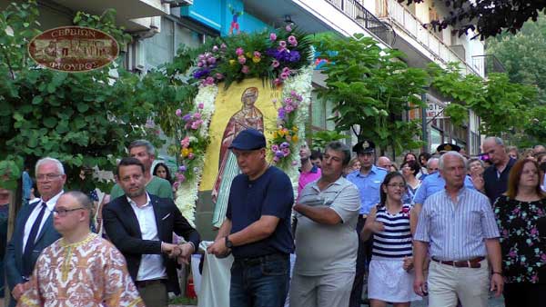 Τα Σέρβια τίμησαν την πολιούχο τους Μεγαλομάρτυρα Κυριακή (Βίντεο και φωτογραφίες)