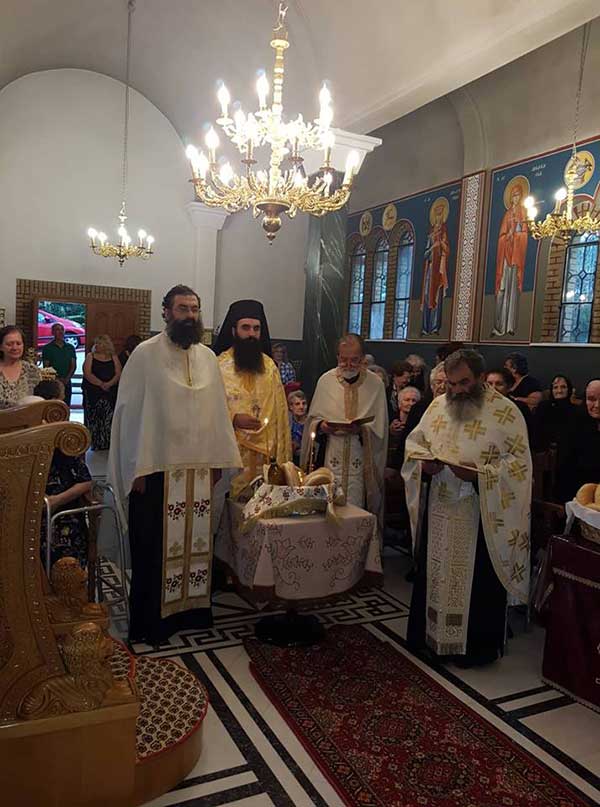 Εορτασμός του Αγίου Παντελεήμονος στο Τιάλειο Εκκλησιαστικό Γηροκομείο