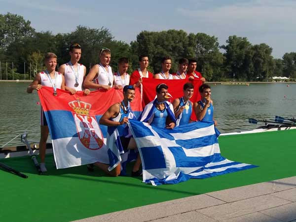 Χρυσό μετάλλιο κέρδισε για 2η χρονιά η τετράκωπος παίδων της Εθνικής ομάδας κωπηλασίας