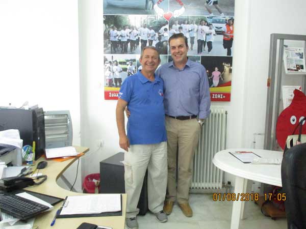“Είμαι μοναδικά τυχερός” λέει ο 29ος συμβατός δότης του Συλλόγου Εθελοντών Αιμοδοτών Κοζάνης