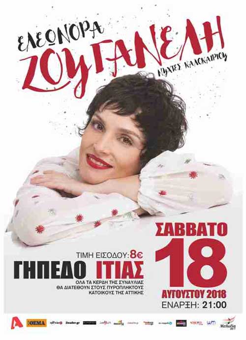 Η Ελεονώρα Ζουγανέλη στο γήπεδο Ιτιάς Φλώρινας