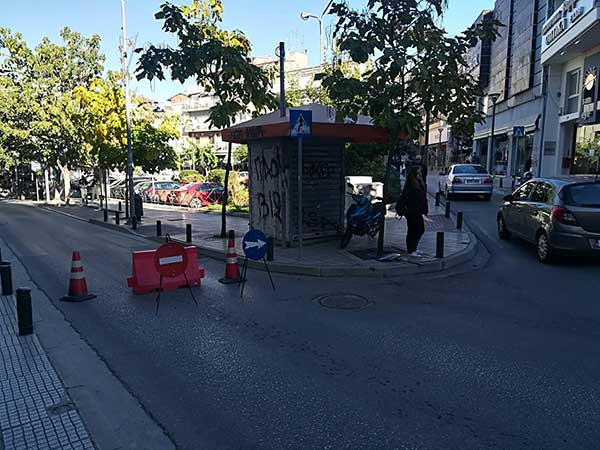 Κλειστή η Μεγάλου Αλεξάνδρου – Μποτιλιάρισμα στους δρόμους της Κοζάνης