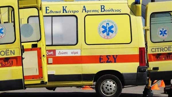 Τροχαίο με δύο τραυματίες στο 1ο χμ Αργίλου