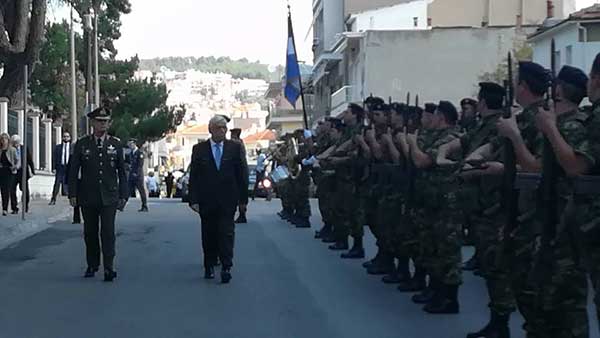 Με τους ήχους της Πανδώρας και τον εθνικό ύμνο  η υποδοχή του Προέδρου της Δημοκρατίας