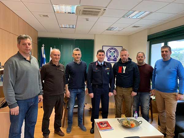 Εθιμοτυπικές επισκέψεις πραγματοποιήθηκαν στο νέο Γενικό Περιφερειακό Αστυνομικό Διευθυντή Δυτικής Μακεδονίας