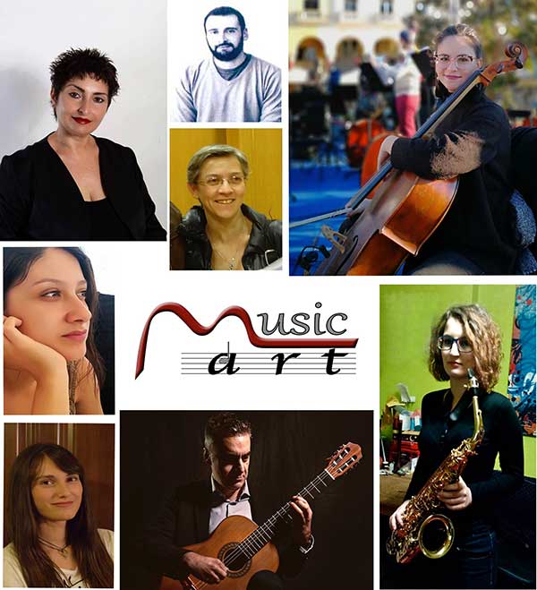Η ομάδα των musicart ensemble στο ΔΗΠΕΘΕ Κοζάνης