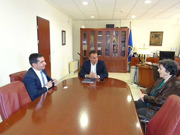 Επίσκεψη του  Γενικού Προξένου της Κυπριακής Δημοκρατίας   στον Περιφερειάρχη Θ. Καρυπίδη