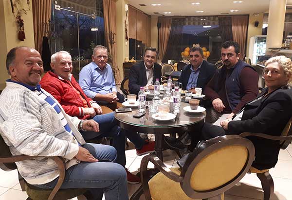 Συνάντηση Γιώργου Κασαπίδη με την Πανελλήνια Ένωση Κτηνοτρόφων