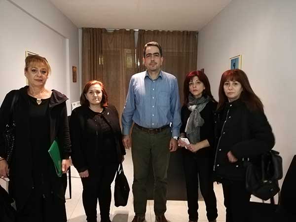 Συνάντηση του Βουλευτής Ν. Κοζάνης  Γιάννη Θεοφύλακτο με μέλη του Συλλόγου “ΑΞ.Ι.Α.”