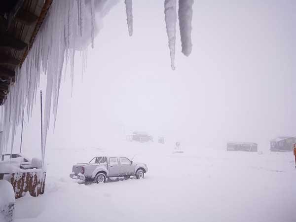 Δείτε πόσο χιόνι έριξε στη Βασιλίτσα – Δείτε το όμορφο τοπίο