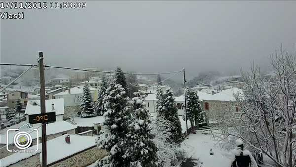 Στα λευκά αρκετές περιοχές της Δυτικής Μακεδονίας – Δείτε φωτό από Καταφύγι, Πισοδέρι, Βλάστη και Πεντάλοφο