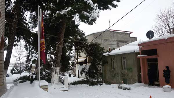 Άμεση ανταπόκριση για την πτώση δέντρου στον προαύλιο χώρο του Ιερού Ναού Αγίων Κων/νου και Ελένης  Κοζάνης