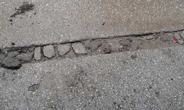 Λακκούβες σε όλους τους δρόμους της Κοζάνης , το αποτύπωμα του συνεχόμενου παγετού