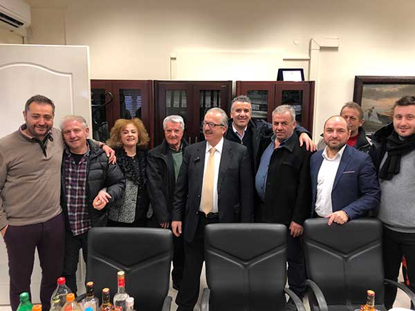 Ευχές για την ονομαστική του εορτή δέχθηκε  Δήμαρχος Φλώρινας και Πρόεδρος της ΠΕΔ Δυτικής Μακεδονίας, Γιάννης Βοσκόπουλος