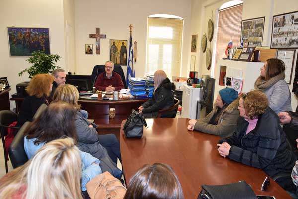 Συνάντηση του Δήμαρχου Φλώρινας Γιάννη Βοσκόπουλου με τους εργαζομένους του προγράμματος «Βοήθεια στο Σπίτι» 