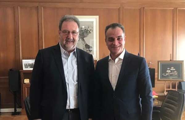 Υπογραφή συμφωνητικού για την καταπολέμηση του παρεμπορίου παρουσία του Αναπληρωτή Υπουργού Οικονομίας & Ανάπτυξης Στ. Πιτσιόρλα
