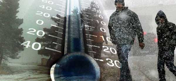 ΕΜΥ: Έκτακτο δελτίο επιδείνωσης καιρού – Χιονοπτώσεις, θυελλώδεις άνεμοι και χαμηλές θερμοκρασίες