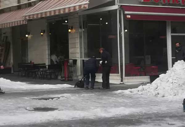 Σλάλομ και τούμπες στην Κεντρική Πλατεία και στα στενά της Κοζάνης