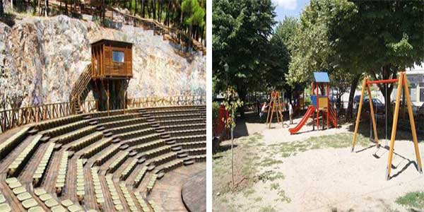 Νέοι βανδαλισμοί στο υπαίθριο θέατρο Κοζάνης, φθορές στις παιδικές χαρές της πόλης