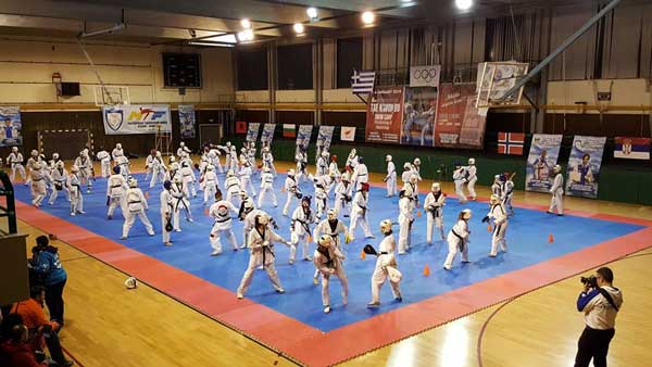 350 αθλητές και 60 προπονητές από 7 χώρες στο 6ο Snow Camp TAEKWONDO της Μακεδονικής Δύναμης