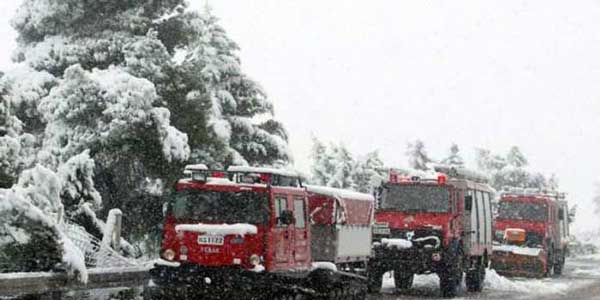 Απεγκλωβισμός συνολικά 8 ατόμων λόγω της κακοκαιρίας μέχρι στιγμής στη Δ. Μακεδονία 