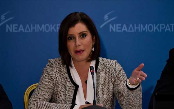 Η υποψήφια ευρωβουλευτής Άννα Μισέλ Ασημακοπούλου στην Φλώρινα