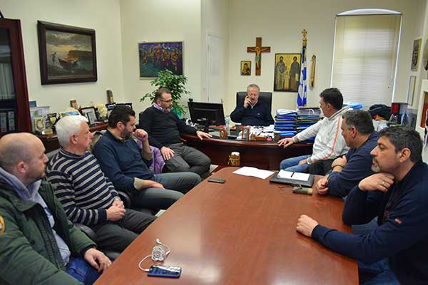 Συνάντηση του Δημάρχου Φλώρινας με το τμήμα καλαθοσφαίρισης του ΦΣΦ “Ο ΑΡΙΣΤΟΤΕΛΗΣ”