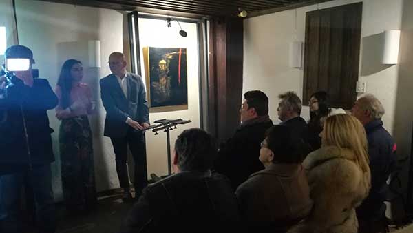 Oμιλία του Alessandro Mazzucchelli, με θέμα «Ο ρόλος της γλυπτικής στις εκκλησιαστικές τέχνες»