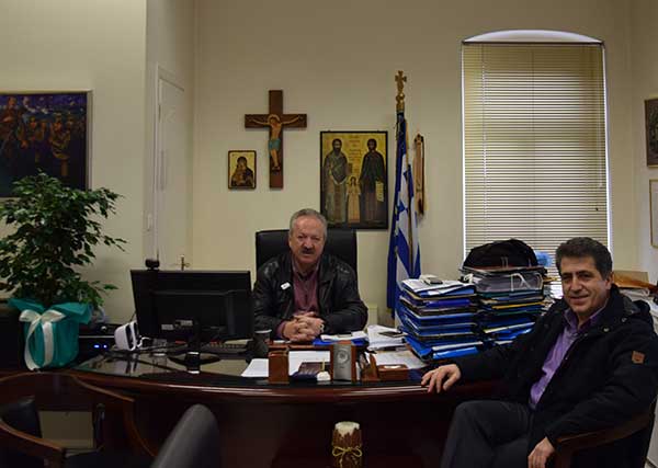 Συνάντηση του Δημάρχου Φλώρινας, κ. Ιωάννη Βοσκόπουλου με τον Διοικητή του Νοσοκομείου Φλώρινας