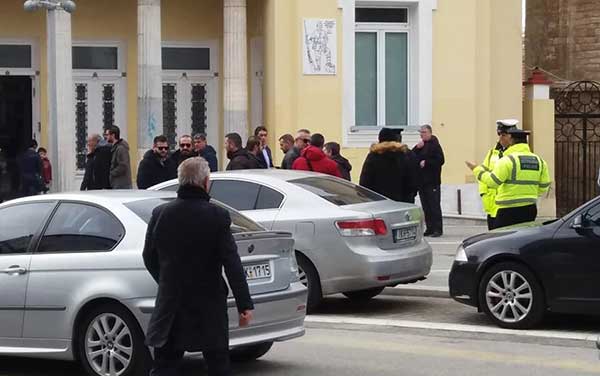 Ζωσμένο το κέντρο της Κοζάνης λόγω της επίσκεψης του Πάνου Σκουρλέτη