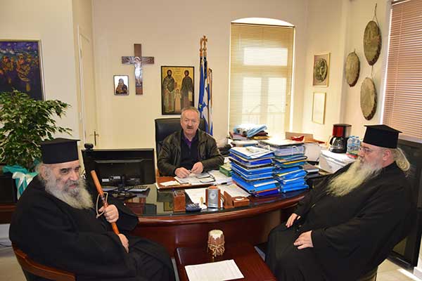 Συνάντηση συνεργασίας του Δημάρχου Φλώρινας με εκπροσώπους της Εκκλησίας
