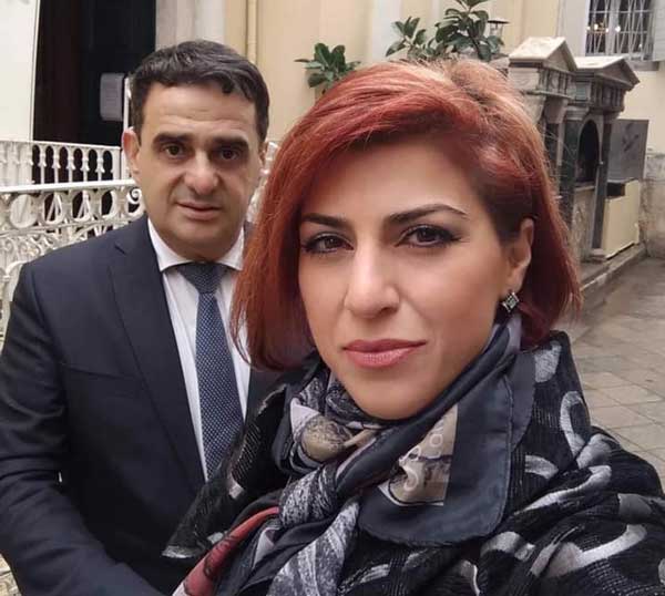 Ο Γιώργος Τοπαλίδης παίρνει την καλή του Χαρά Σιδηροπούλου