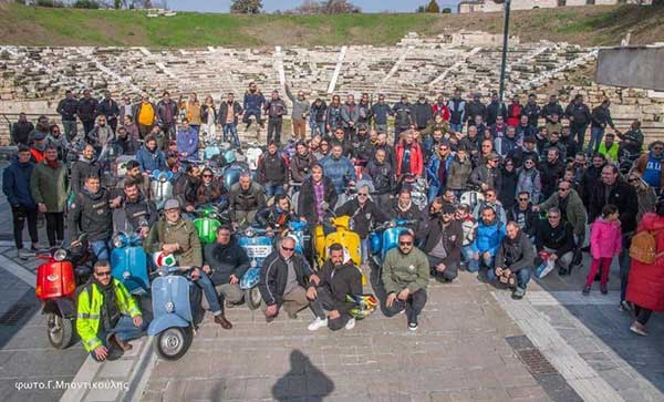 Το Vespa Club Κοζάνης στην  22η Πανελλήνια Χειμερινή συνάντηση Vespa στη Λάρισα