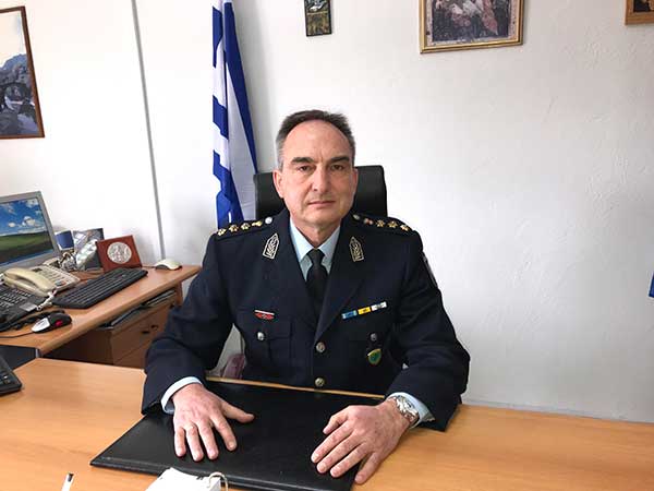 Ανάληψη καθηκόντων Διευθυντή Αστυνομίας Γρεβενών, ο Αστυνομικός Διευθυντής κ. Ζάμπουρας Χρήστος