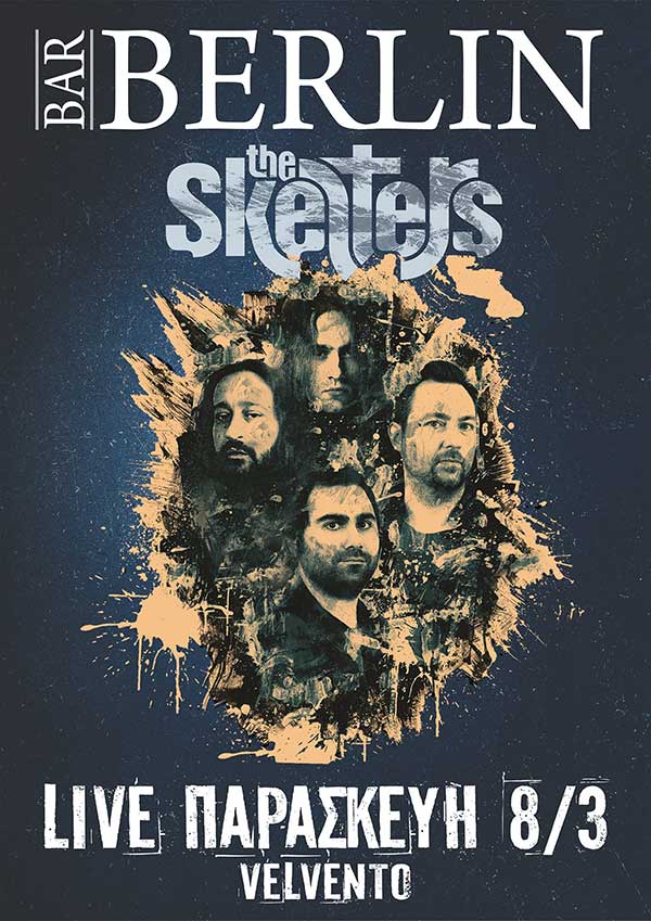 Oι Skelters live στο Βελβεντό Κοζάνης στο Berlin την Παρασκευή 8 Μαρτίου