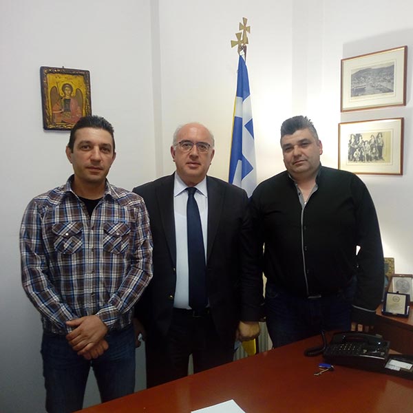 Η Ένωση Στρατιωτικών Περιφερειακής Ενότητας Κοζάνης συναντήθηκε με τον τέως Υπουργό και βουλευτή Κοζάνης της Νέας Δημοκρατίας, κ. Μιχάλη Παπαδόπουλο
