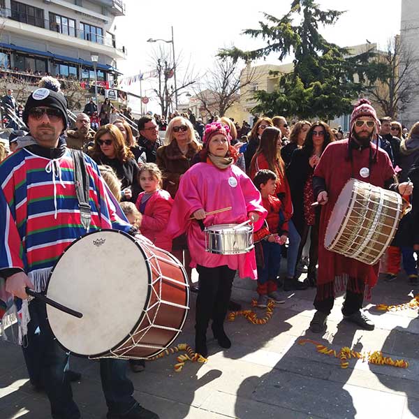 Η ομάδα κρουστών του δημοτικού Ωδείου Κοζάνης τράνταξε την πλατεία  της Κοζάνης