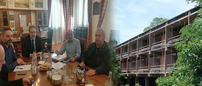 Η εναλλακτική αξιοποίηση του Ξενία της Κοζάνης και η χρηματοδότηση της στεγασμένης λαϊκής στον ΟΣΕ στο επίκεντρο-Συνάντηση του δημάρχου Κοζάνης με τον Στέργιο Πιτσιόρλα