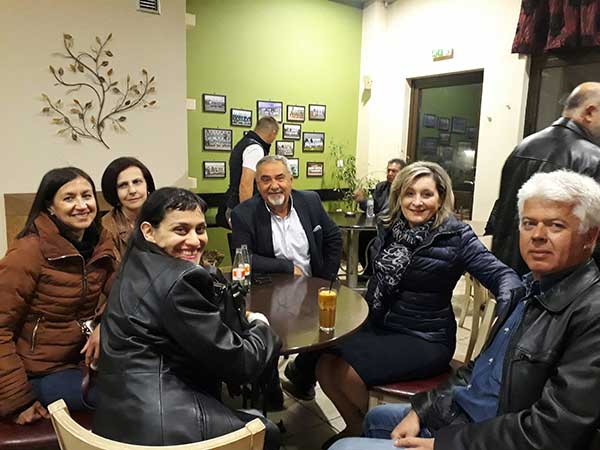 Η Αθηνά Τερζοπούλου στον οικισμό Καρδιάς