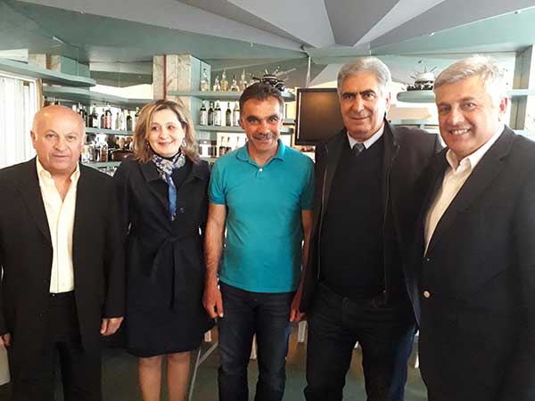 Συνάντηση της Αθηνάς Τερζοπούλου με παράγοντες του Αθλητισμού