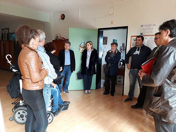 Επίσκεψη της Αθηνάς Τερζοπούλου στο Ειδικό Σχολείο Πτολεμαΐδας